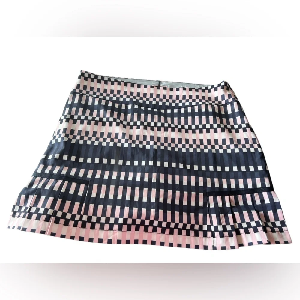 NWT Golftini Women’s Balance Performance Skort in Pink/Blue in size 14